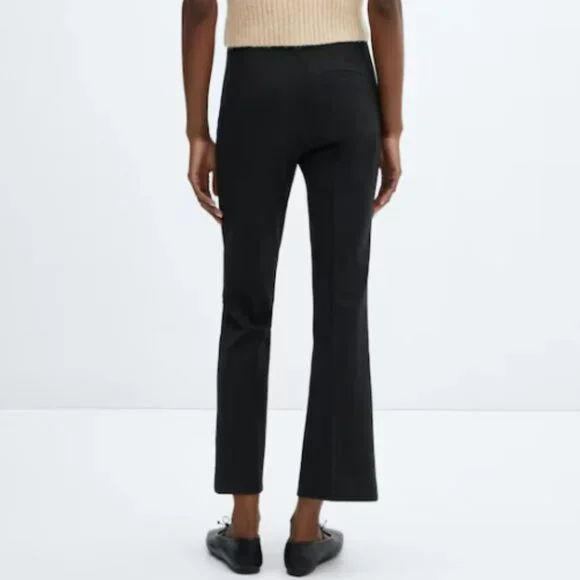 Mango Gray Bootcut Pants - Picture 2 of 6